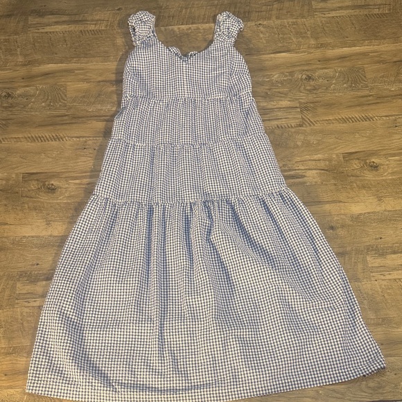 Old Navy Dresses & Skirts - Blue and White Gingham Dress